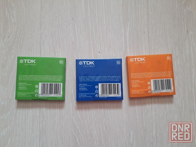 Мини диски TDK 80min, новые запечатанные Донецк - изображение 3