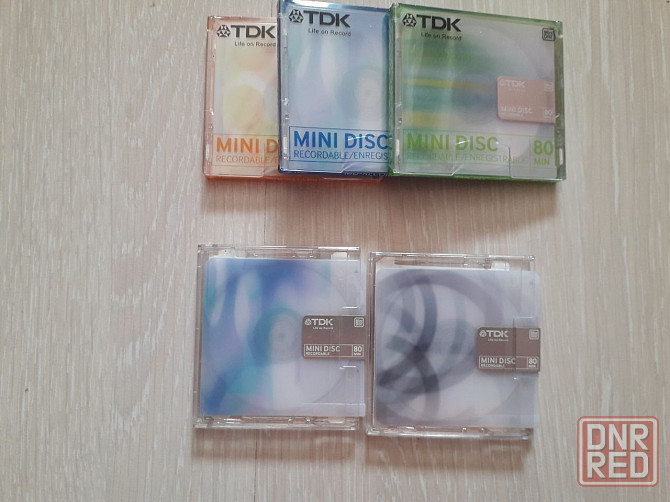 Мини диски TDK 80min, новые запечатанные Донецк - изображение 1