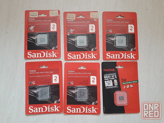 Карта памяти Memory Stick Micro M2 2Gb SanDisk (PSP Go, Sony Er и др.) Донецк - изображение 1