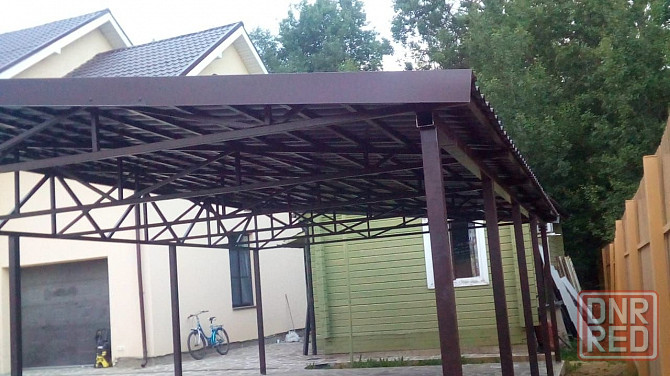 навесы для автомобиля под ключ. Харцызск и Днр Харцызск - изображение 4