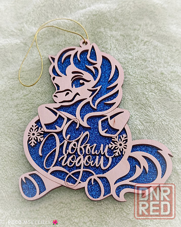 Новогодние игрушки из фанеры Донецк - изображение 5