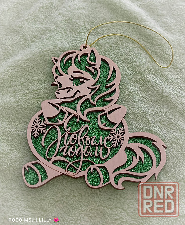 Новогодние игрушки из фанеры Донецк - изображение 2