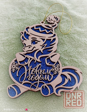 Новогодние игрушки из фанеры Донецк - изображение 1