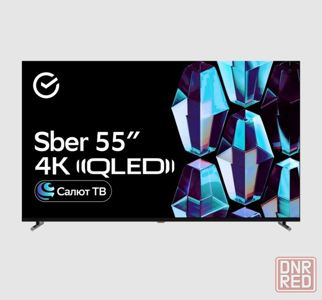 Телевизор SBER SDX-55UQ5236 QLED 4K UHD 55" 2024 Макеевка - изображение 1