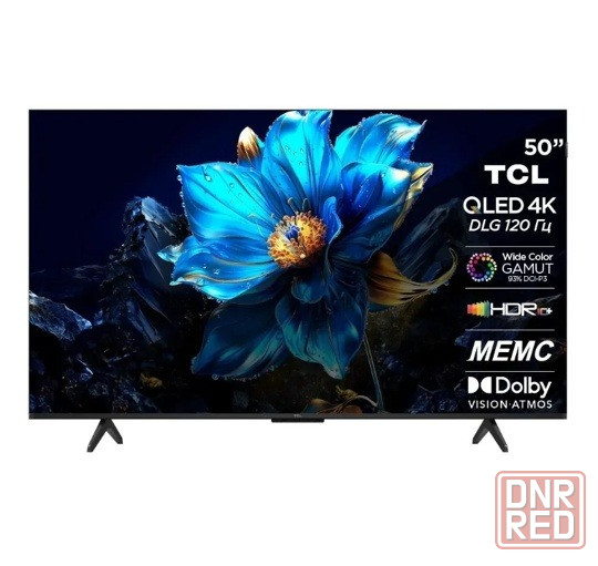 Телевизор TCL 50P7K 4K UHD QLED 50" , Smart (Google TV) Макеевка - изображение 1