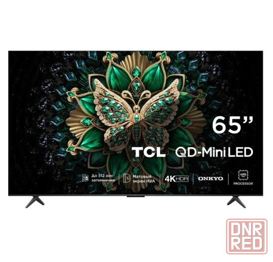Телевизор TCL 65С6K QD-Mini LED QLED 4K 65" , Smart (Google TV) Макеевка - изображение 1