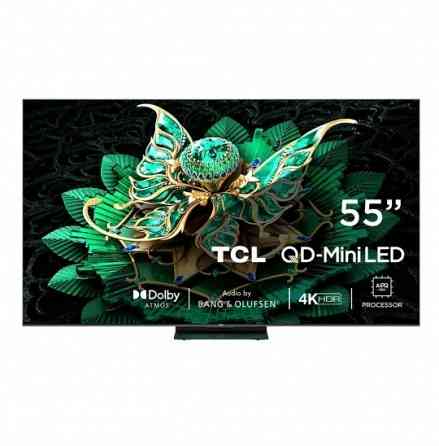 Телевизор TCL 55С7K QD-Mini LED QLED 4K 55" , Smart (Google TV) Донецк