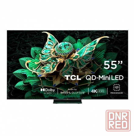 Телевизор TCL 55С7K QD-Mini LED QLED 4K 55" , Smart (Google TV) Донецк - изображение 1