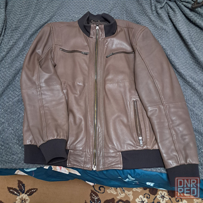 Продам кожаную куртку Комсомольское - изображение 1
