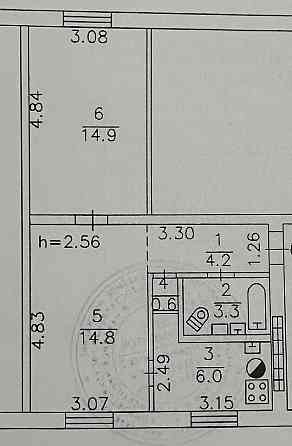 Продается 2 - х комнатная квартира, ул. Куйбышева Донецк