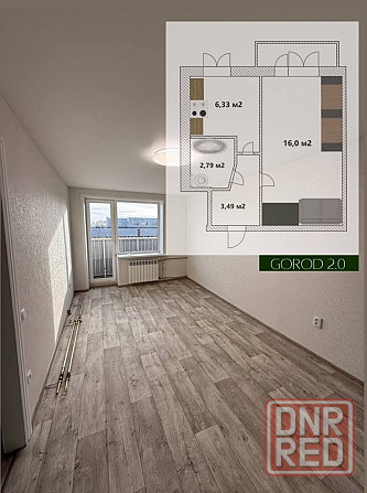 Продажа 1-комнатной квартиры с видом на море Мариуполь - изображение 1