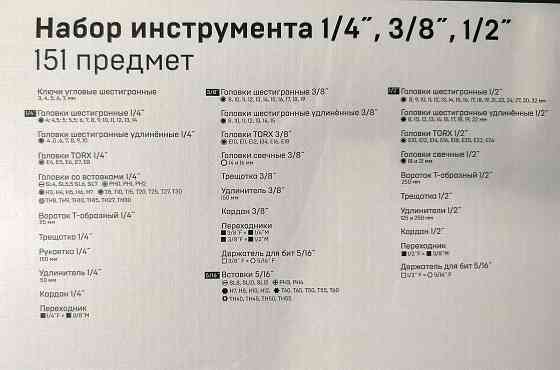 Набор автомобильного инструмента 151 предмет «Дело Техники» Донецк