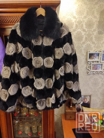 Продаю норковый кардиган с воротником песец новый Донецк - изображение 1