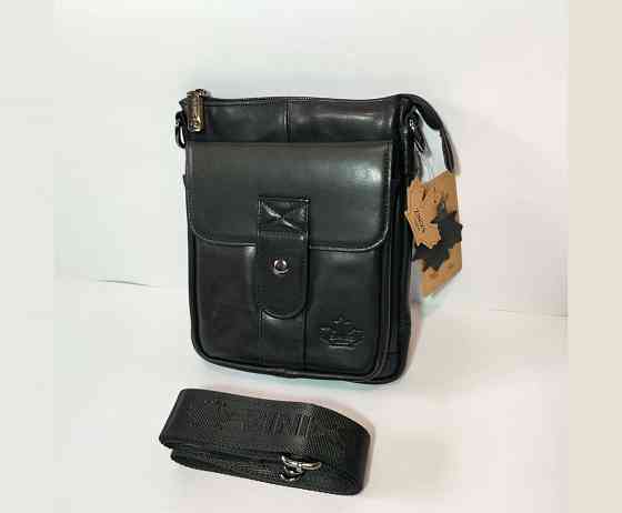 Сумка из натуральной кожи (22х18 см) Донецк