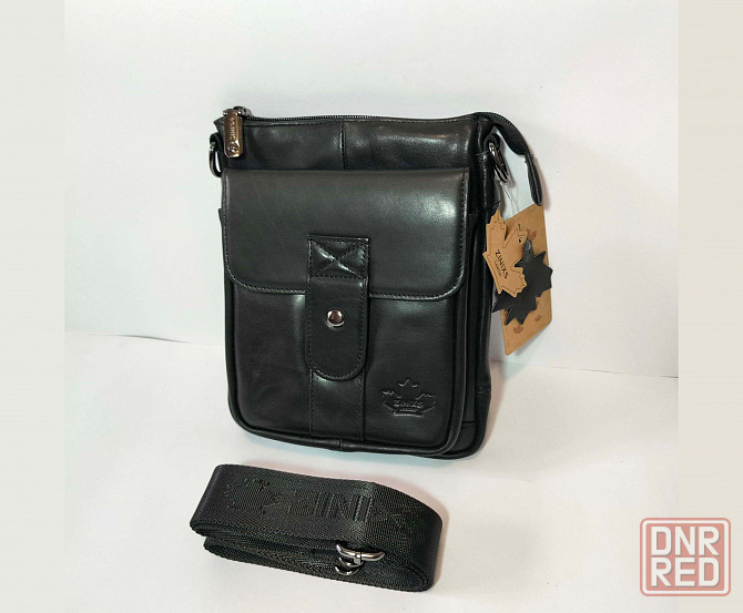 Сумка из натуральной кожи (22х18 см) Донецк - изображение 1