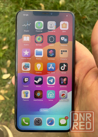iPhone XS Max 64gb black на две симфизических. Донецк - изображение 1