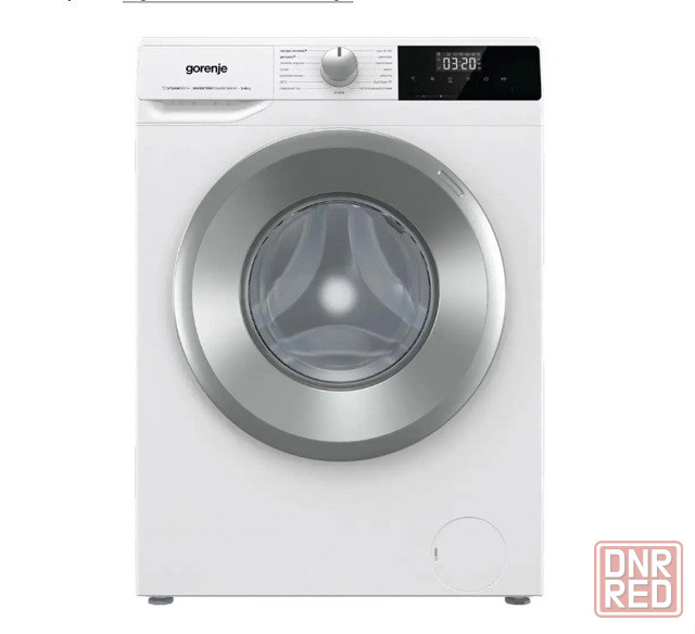 Gorenje W2NHPI62SCS с фронтальной загрузкой 6 кг (Белая) Inverter, пар Макеевка - изображение 1