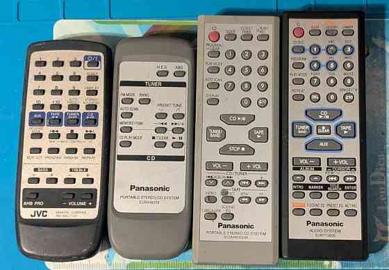 Пульты магнитолы, муз.центры JVC Panasonic Донецк