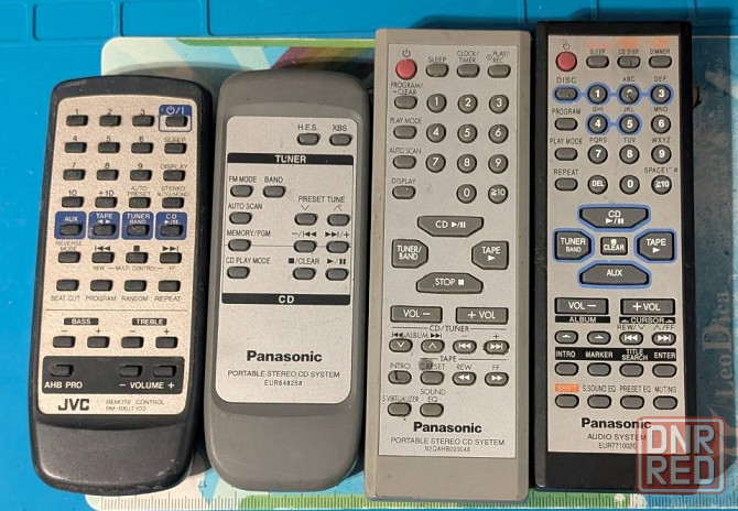 Пульты магнитолы, муз.центры JVC Panasonic Донецк - изображение 1