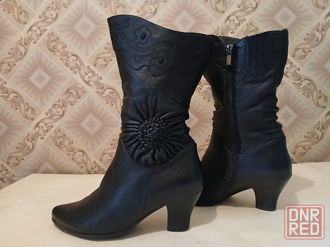 Сапоги женские из натуральной кожи Bellavista, р.36 Донецк - изображение 1