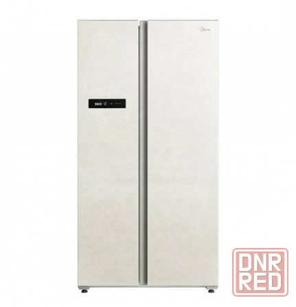 Холодильник Midea MDRS791MIE33 Side by Side бежевый (FNF, Inverter, Wi-Fi) Донецк - изображение 1