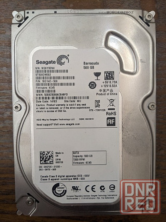 Жёсткий диск Seagate 500Gb для компьютера Макеевка - изображение 1