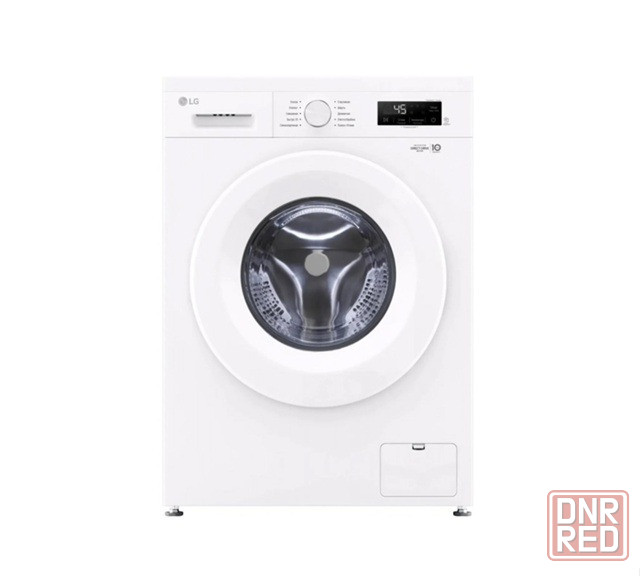 LG F2Y1NS3W 6кг (белая/белый) Inverter, пар, дозагрузка, Direct Drive Макеевка - изображение 1