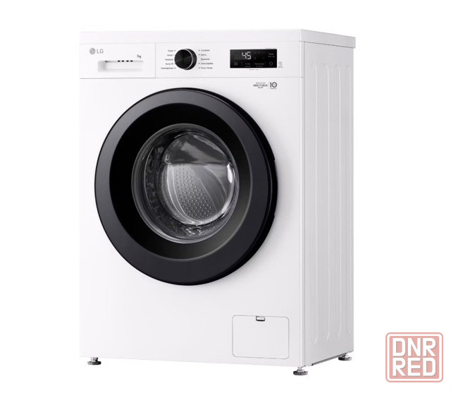 LG F2Y1HS6W с фронтальной загрузкой 7кг Inverter, пар, дозагрузка, Direct Drive Донецк - изображение 1