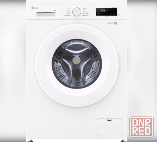 LG F2Y1VS3W, с фронтальной загрузкой 9кг Inverter, пар, дозагрузка, Direct Drive Донецк - изображение 1