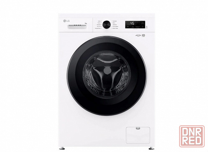 LG F2Y1VS6W 9кг (белая/черный) Inverter, пар, дозагрузка, Direct Drive Макеевка - изображение 1