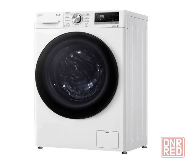 LG F2V5HS5W с фронт загрузкой 8 кг Inverter, пар, Direct Drive, LG ThinQ, AI DD Донецк - изображение 1