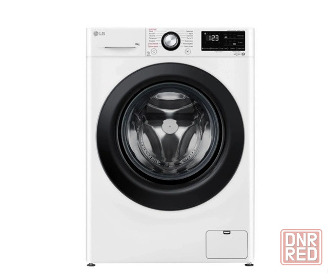 LG F2V3PS6W 8кг (белая/черный) Inverter, пар, дозагрузка, Direct Drive Макеевка - изображение 1