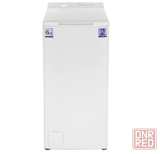 Midea MFE11W65B/W-C, с вертикальной загрузкой 6.5кг (белая) Inverter Макеевка - изображение 1