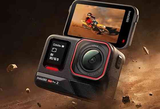 Action камера Insta 360 Ace Pro 2 (новая, запакованная) + полный набор аксессуаров Донецк