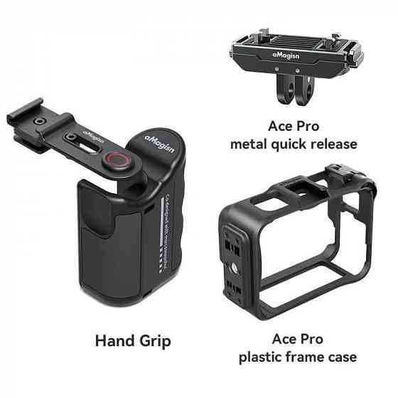 Action камера Insta 360 Ace Pro 2 (новая, запакованная) + полный набор аксессуаров Донецк