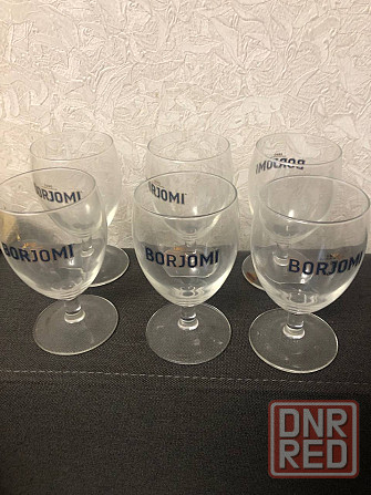 Стеклянные фужеры borjomi Макеевка - изображение 1