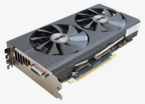 Видеокарта Sapphire Radeon Rx 470 1206mhz Pci-E 3.0 4096mb 7400mhz 256 Bit б/у (арт-5780) Донецк