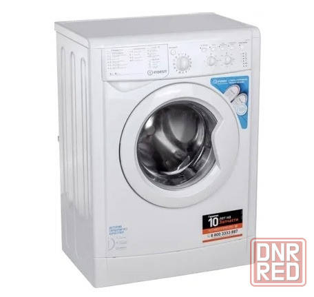 Стиральная машина Indesit IWSC 5105 5кг (белая/белый) Донецк - изображение 1