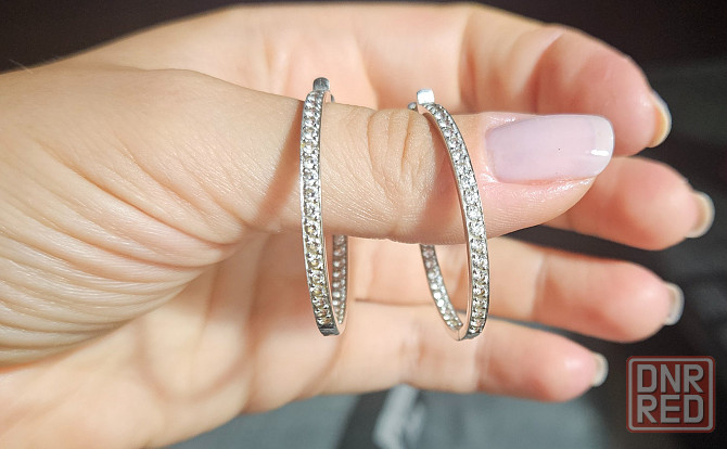 Сережка золотые 585 проба Донецк - изображение 1