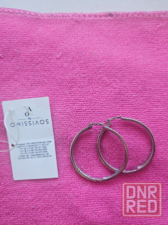 Сережка золотые 585 проба Донецк - изображение 2