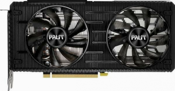 Видеокарта Palit Nvidia Geforce Rtx 3060 Ti Dual Oc Pci-E 8192mb Gddr6 256 (Ne6306ts19p2-190ad) б/у Донецк