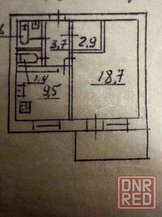 Продается 1 комнатная квартира, ул. Куйбышева Донецк - изображение 8