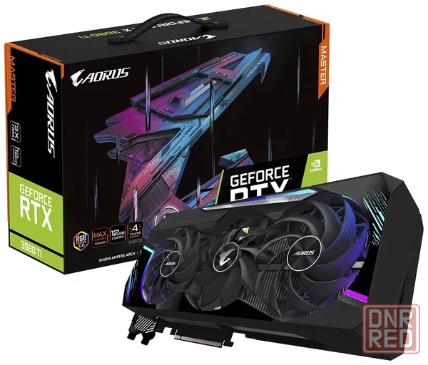 Видеокарта gigabyte aorus master RTX 3080 Ti 12GB Донецк - изображение 1