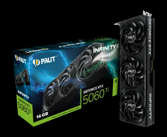 Видеокарта Palit RTX 5060 Ti Infinity 3 OC PCIe 5 Донецк