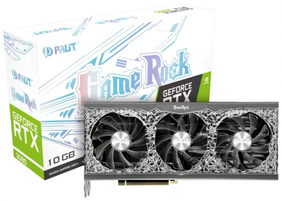 Видеокарта Palit GameRock RTX 3080 10GB Донецк