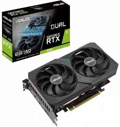 Видеокарта Asus (Dual-Rtx3060-O12g-V2) Geforce Rtx 3060 12gb Dual Oc V2 Lhr 90yv0gb2-M0na10 (арт-946 Донецк