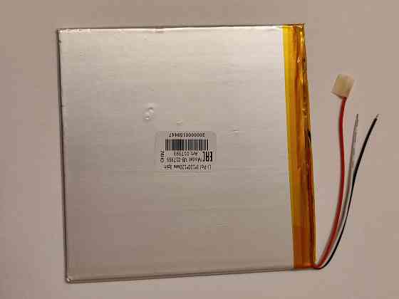 Аккумулятор универсальный для планшета 3х120х120мм 3,8V (3 Pin) Донецк