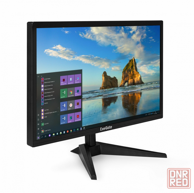 Монитор 21.5" Exegate Eb2200a (Va Led Grade A+, Fhd, 1920x1080@75гц, 16:9 200cd/M2 3000:1 178 /178 5 Донецк - изображение 1