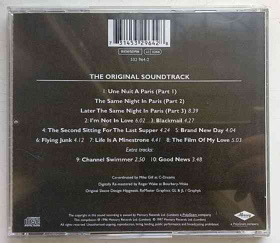 Фирменный CD: 10CC (1975) The original soundtrack Макеевка