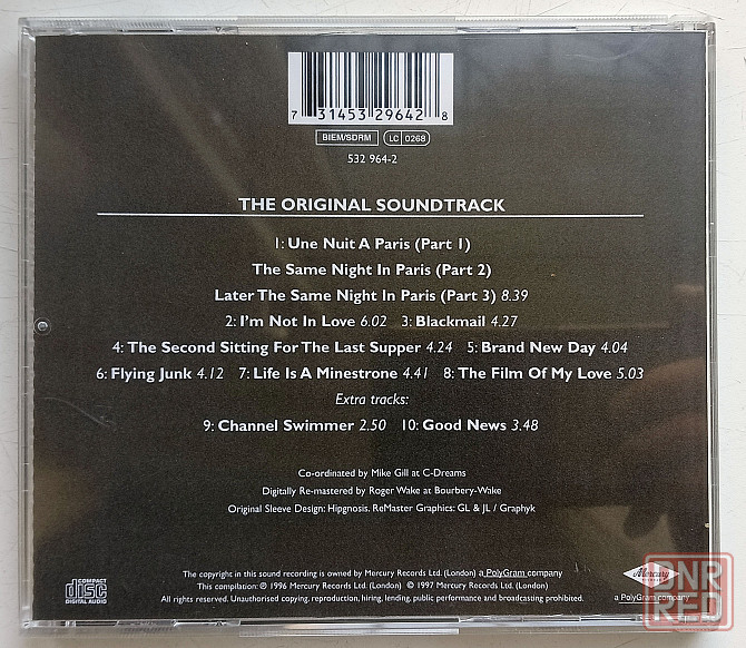 Фирменный CD: 10CC (1975) The original soundtrack Макеевка - изображение 2